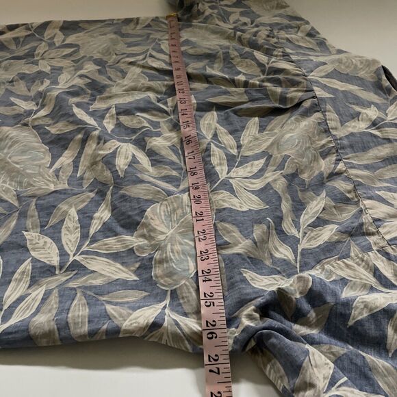 Tori Richard Hawaiian Shirt Floral Mens XL Short Sleeve USA Tropical Beachy USA‎ - Picture 9 of 10